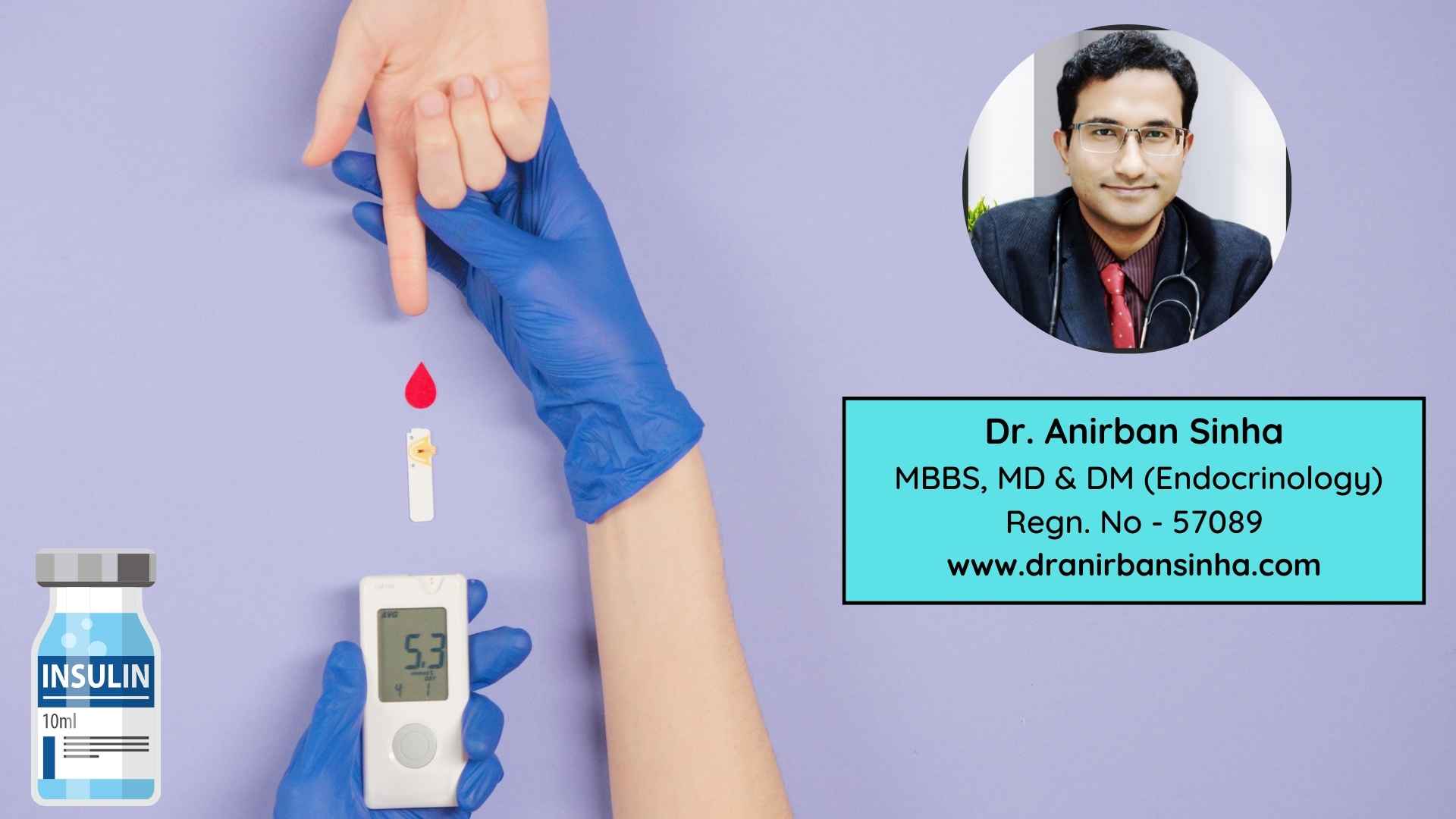 Dr. Anirban Sinha, Diabetes Mellitus